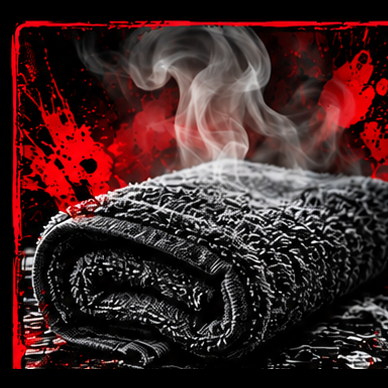 Step 2: Cover the area with a warm towel